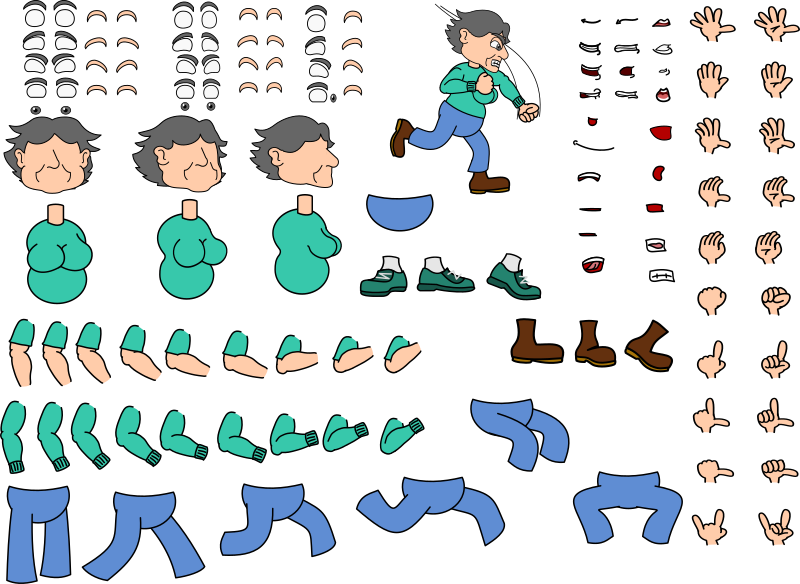 Vexstrips - Madge Character Kit