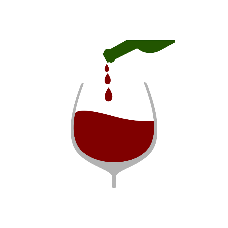 Wine Into a Glass - Openclipart