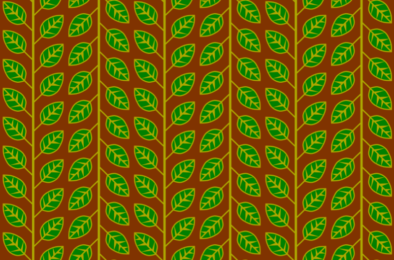 Leafy pattern 8 (colour)