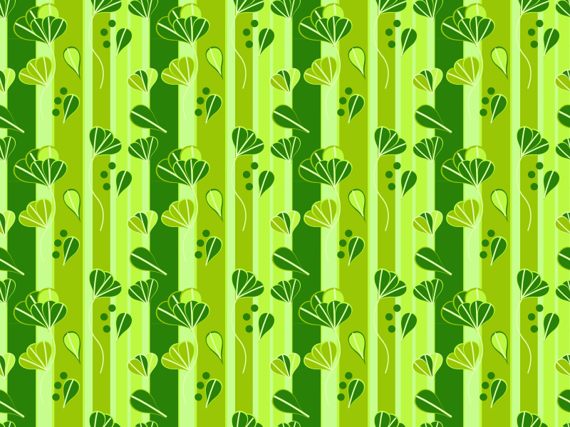 Leafy pattern 9