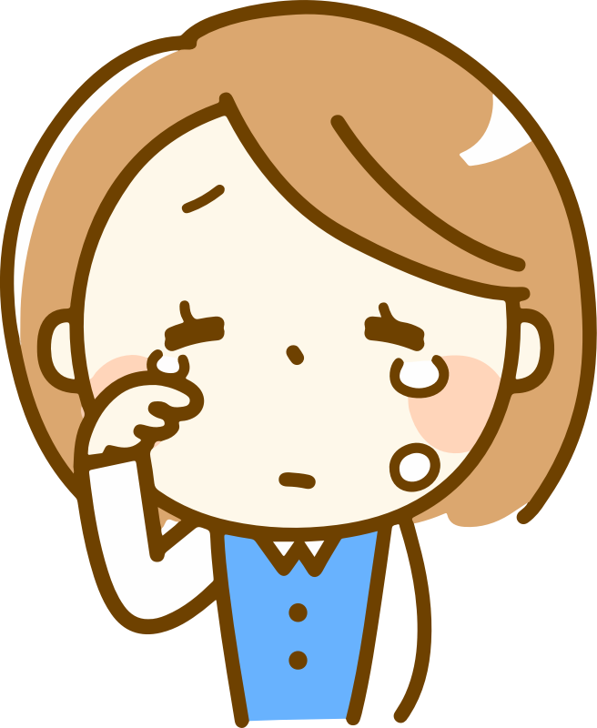 Crying Female Openclipart