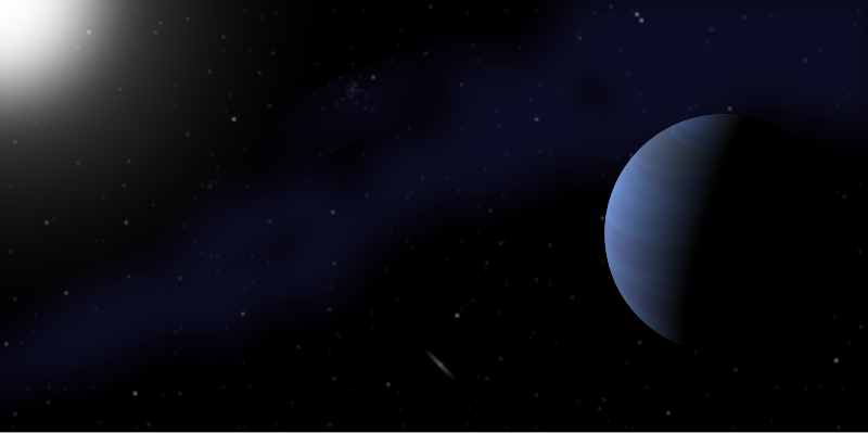 Planet and star