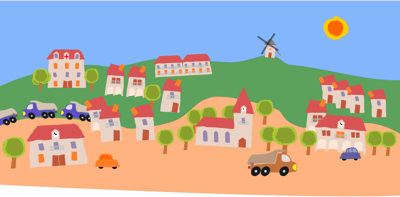 Village Scene Test