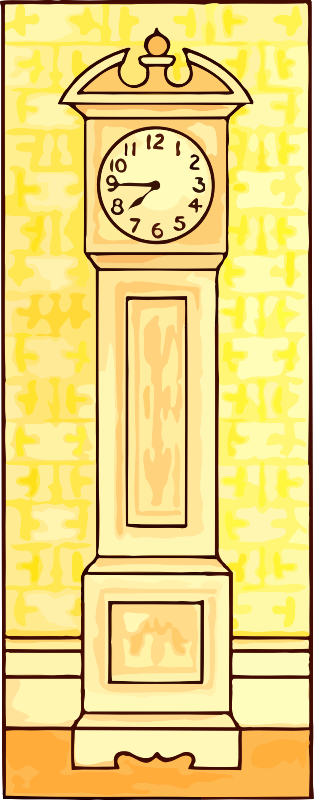 Grandfather Clock Openclipart