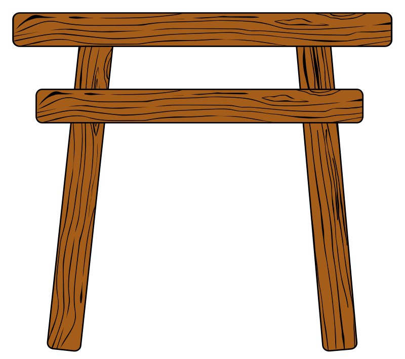 Wood Torii