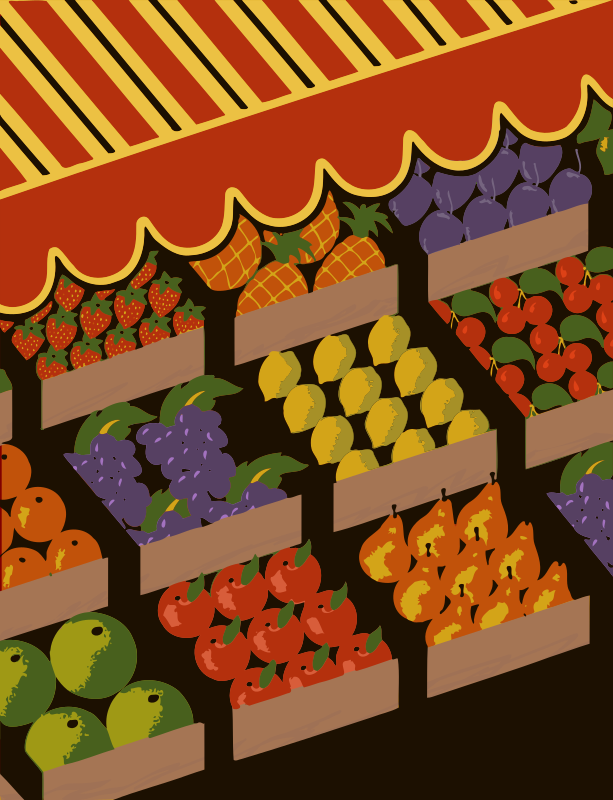 Fruit Display - Colour Fix