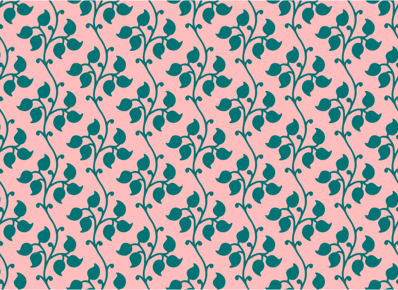 Leafy pattern 12 (colour)