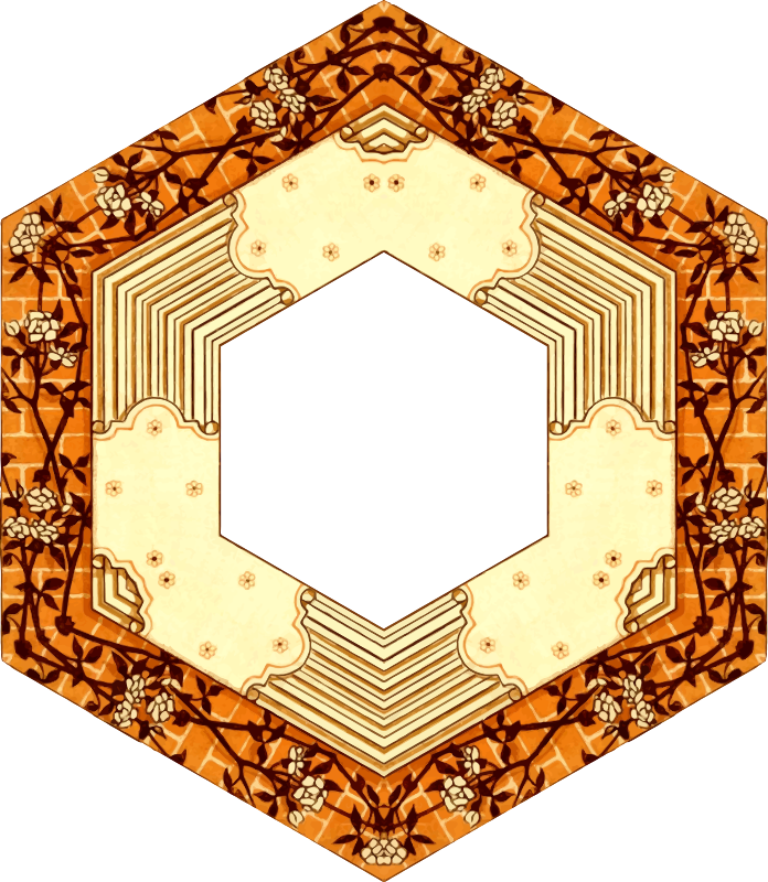 Hexagonal frame 4