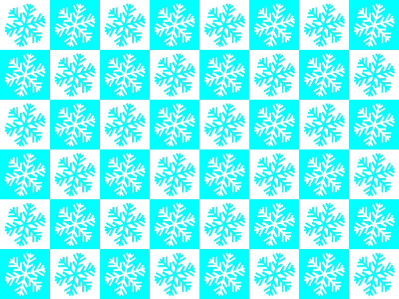 Snowflake pattern