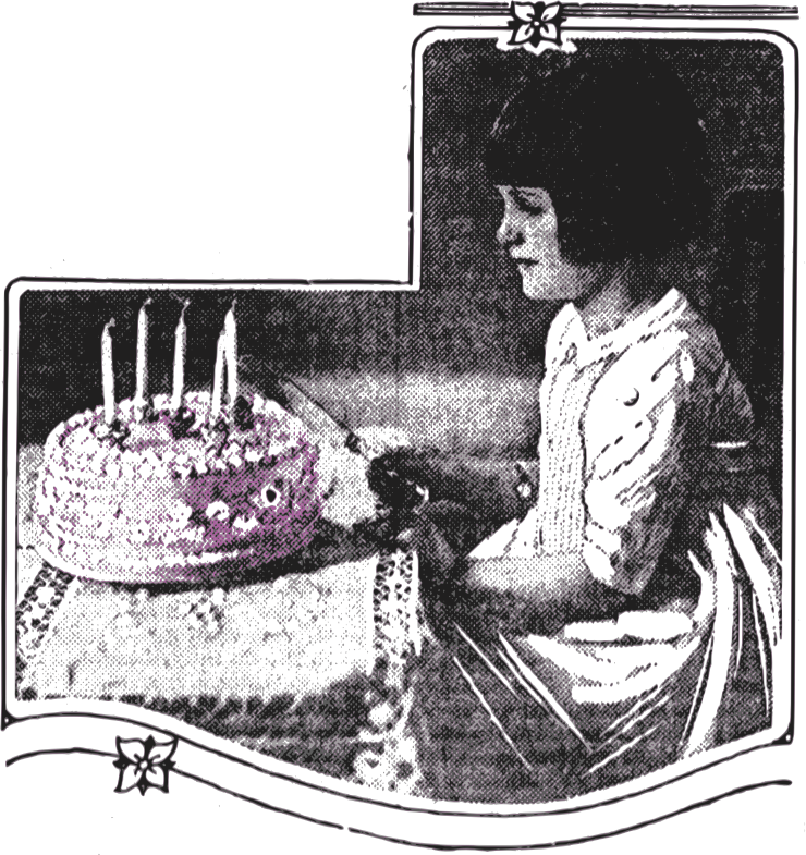 Girl with Cake