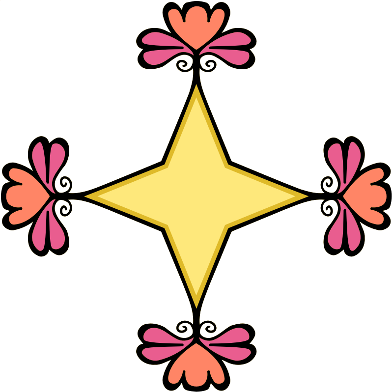 Floral star