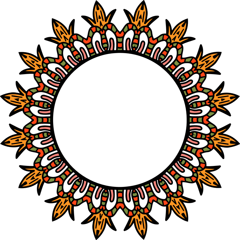 Circular frame 20 (colour)