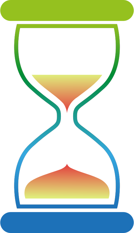 Colourful hourglass 2