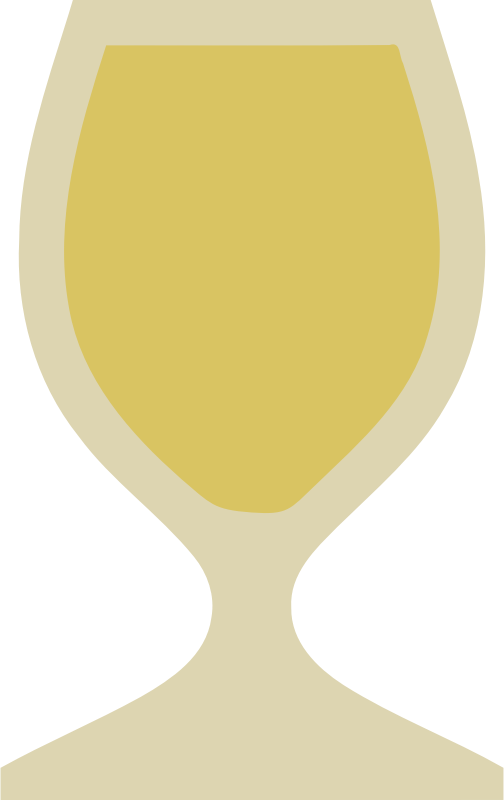 Glass of white wine