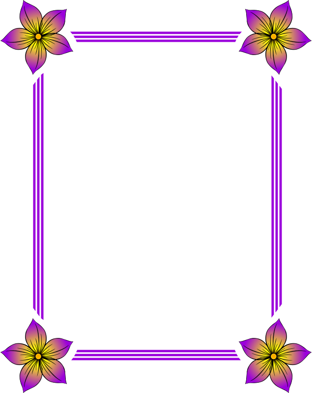 Floral frame 45