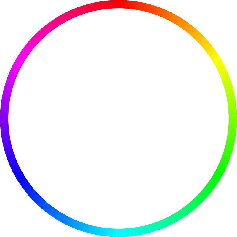 Rainbow circle