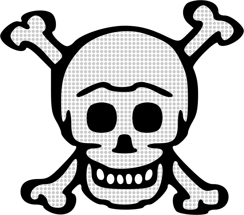 Skull Halftone