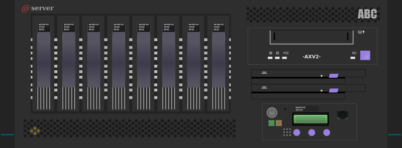 Network Server, 4HE, Midrange Computer