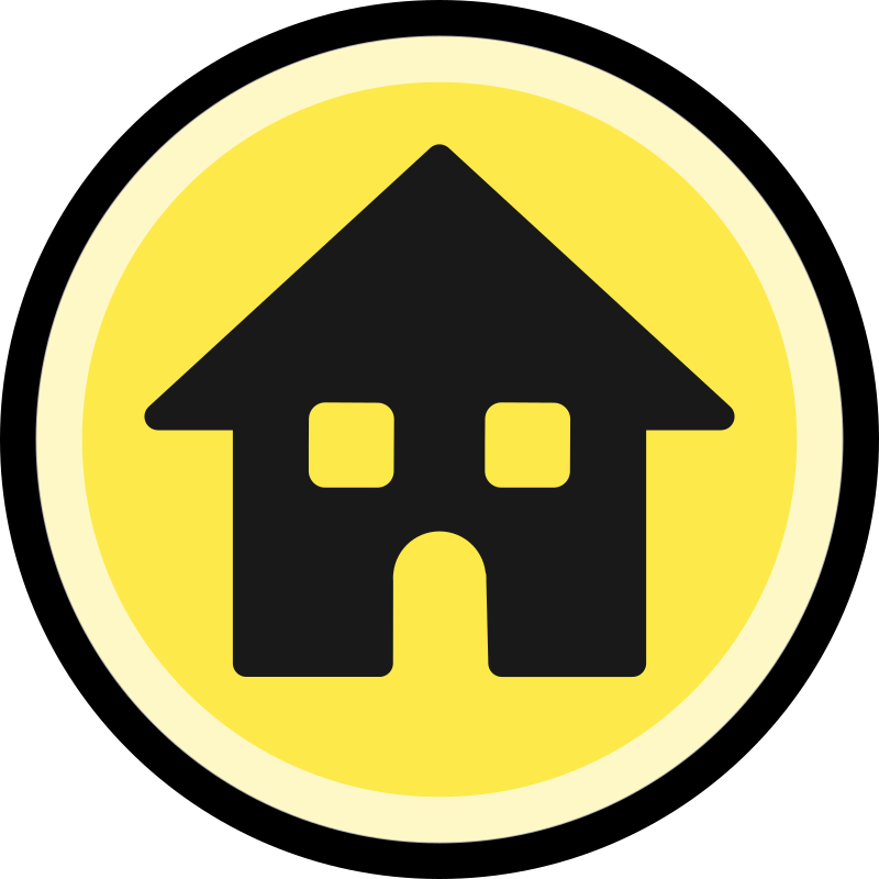 black home button png