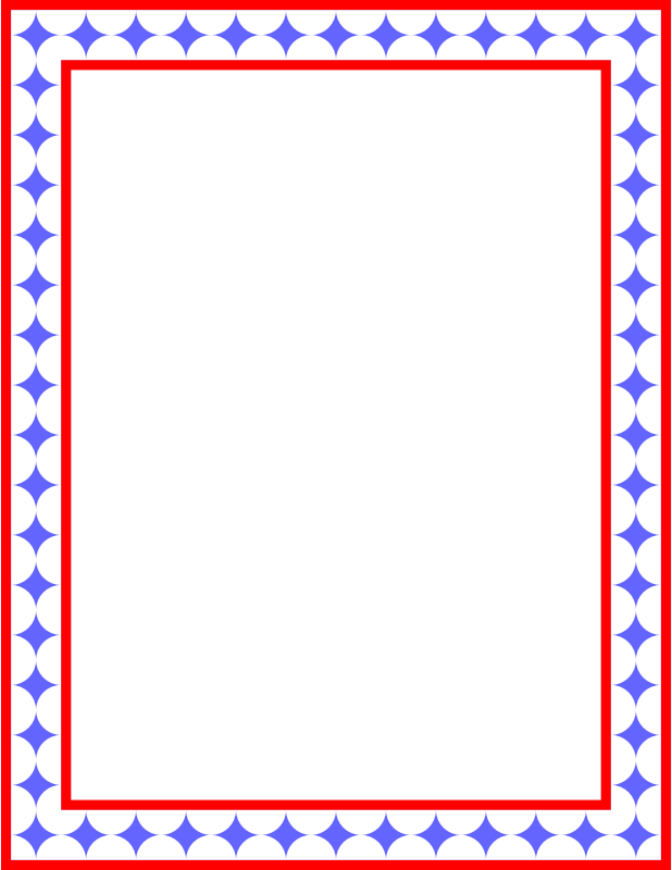 Rectangular frame 16