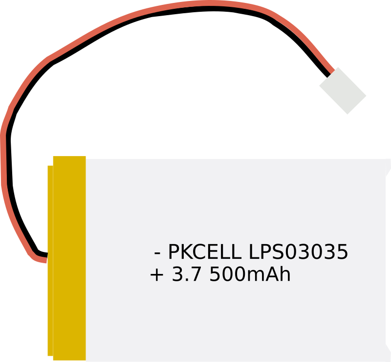 Lipo battery 500mah