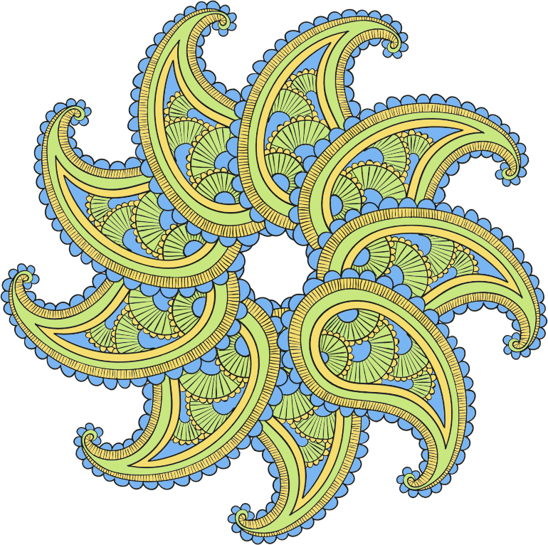 Paisley Mandala