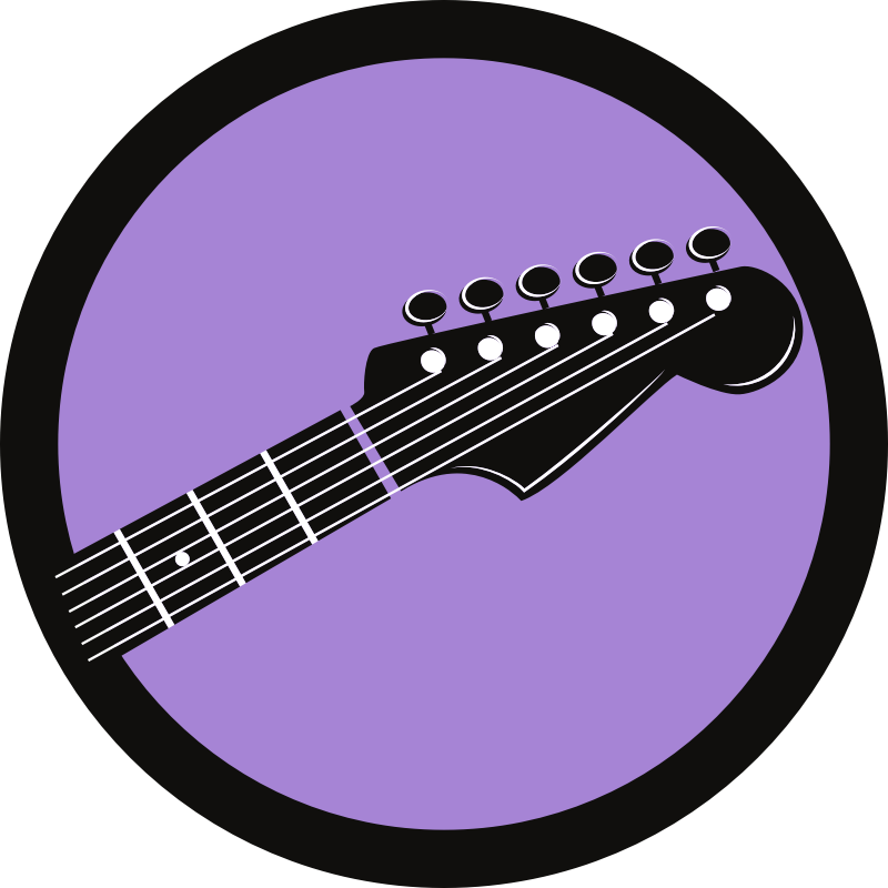 Purple Guitar