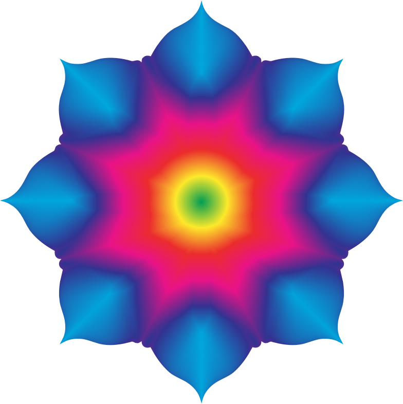 Floral Lotus Shape Spectrum