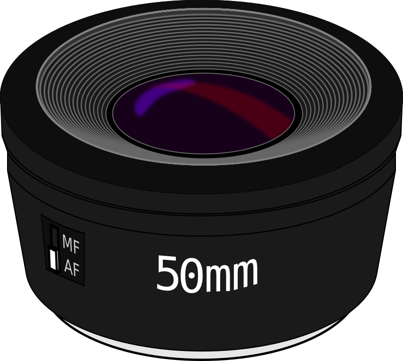 50mm camera lens