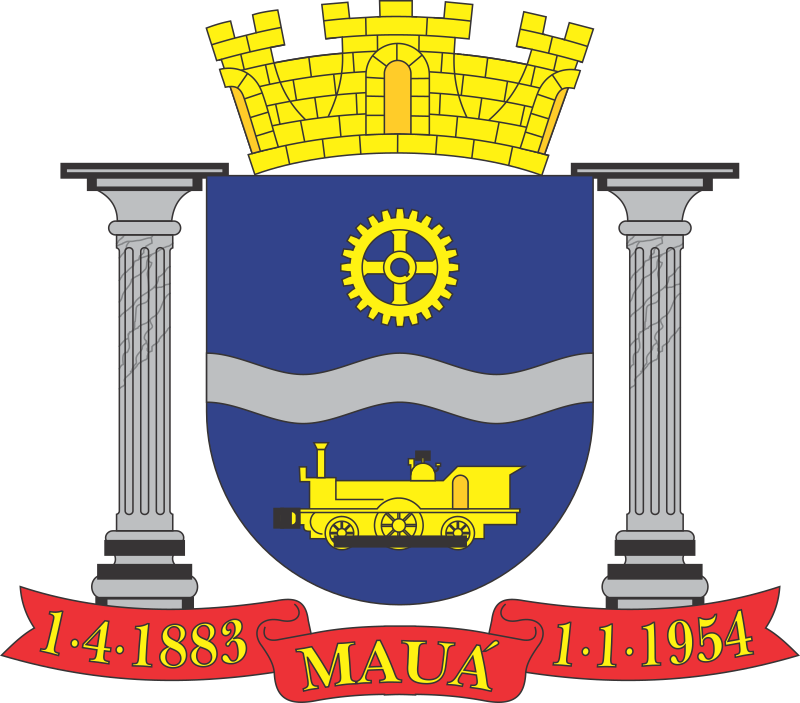 blazon of the city of Mauá (SP)