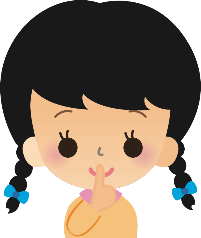 clipart quiet mouth