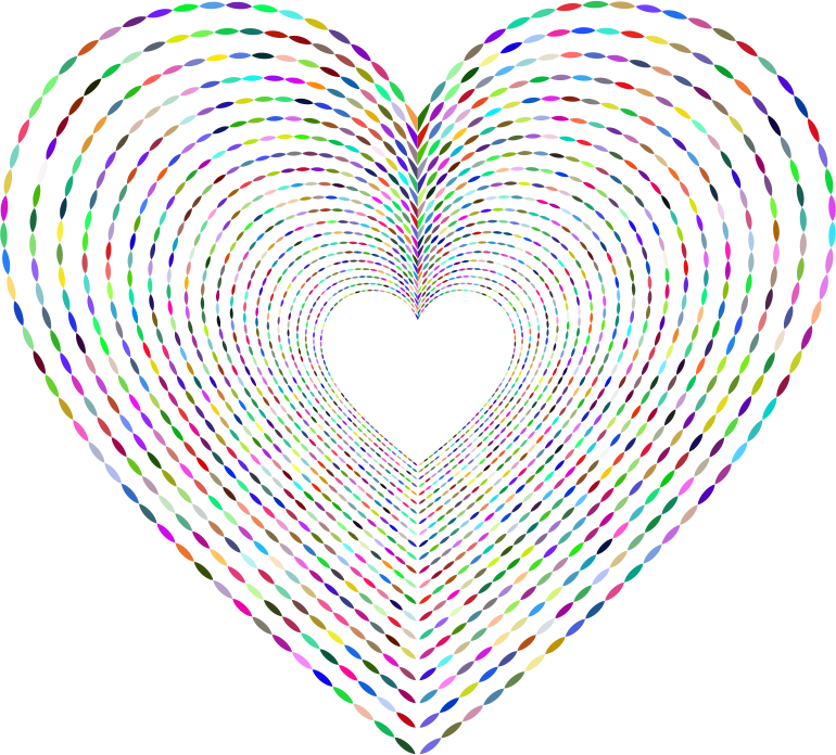 Simple Heart Tunnel Prismatic No BG