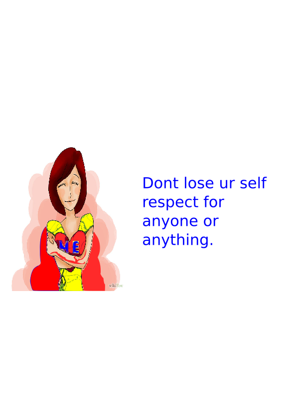 self respect