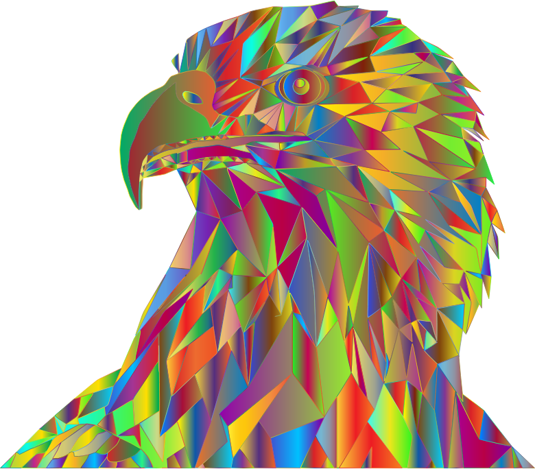 Low Poly Bald Eagle By Sharpi1980 Prismatic