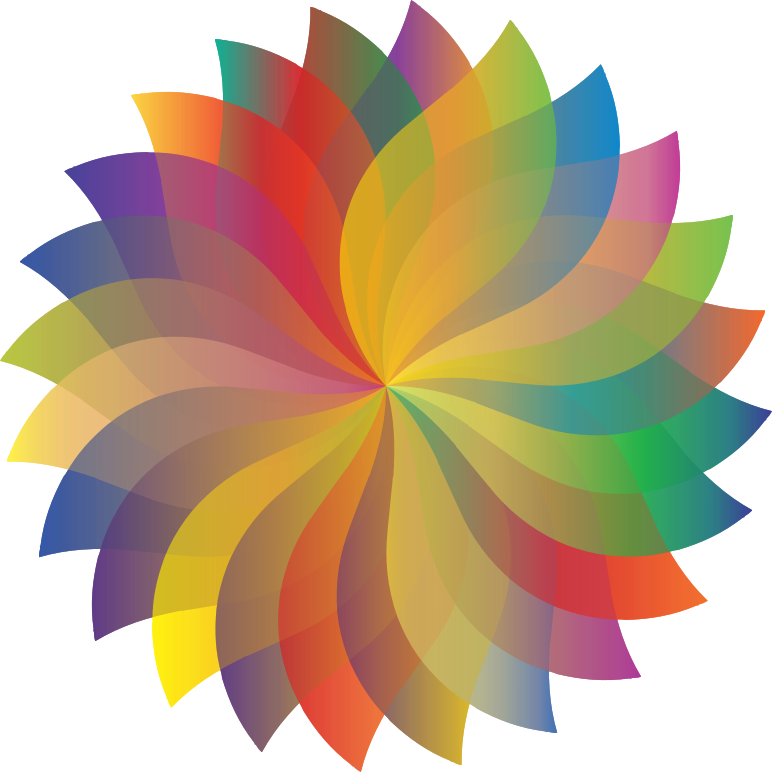 Prismatic Petals Mandala Type II - Openclipart