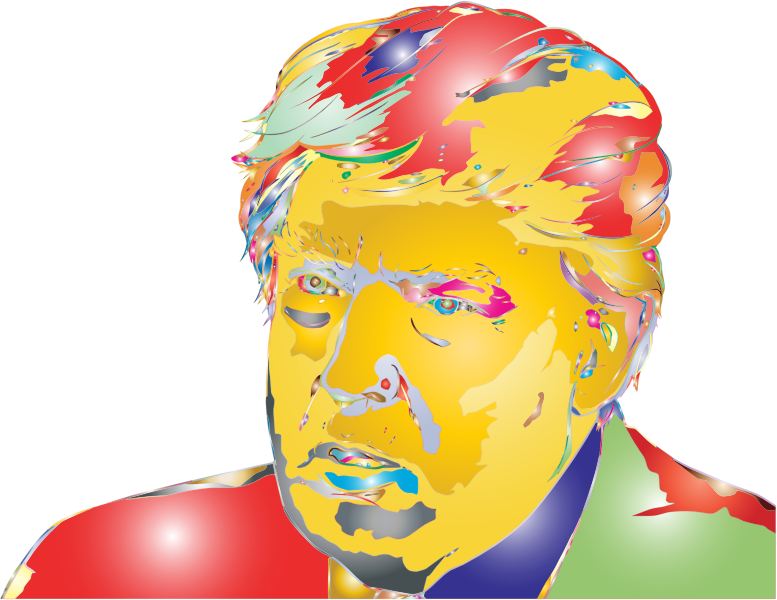 Donald Trump Portrait 3 Surreal