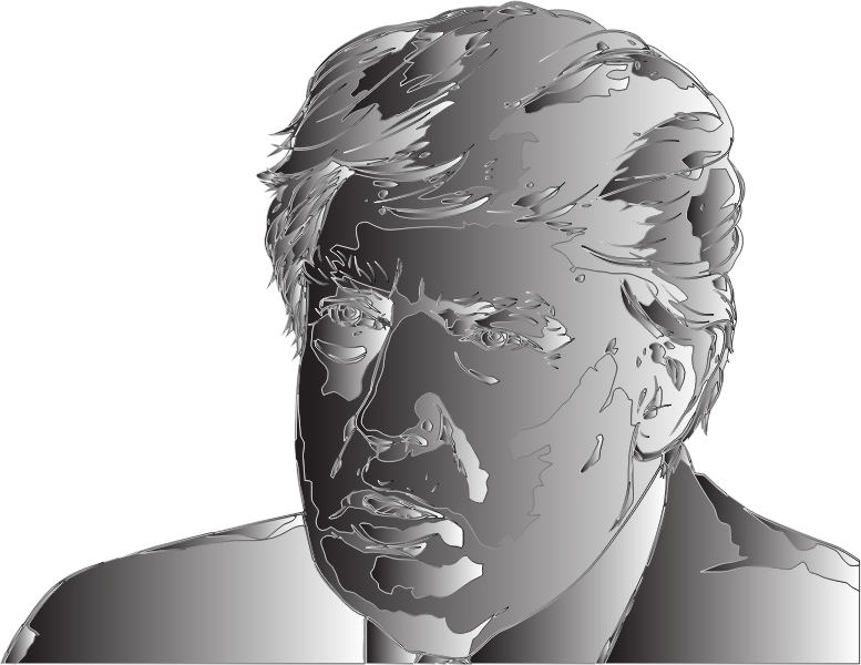 Donald Trump Portrait 3 Surreal 3