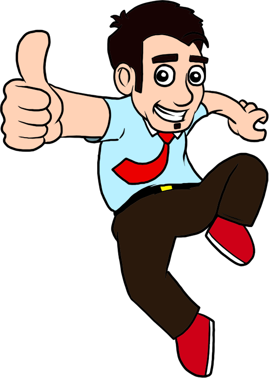 enthusiastic people clipart