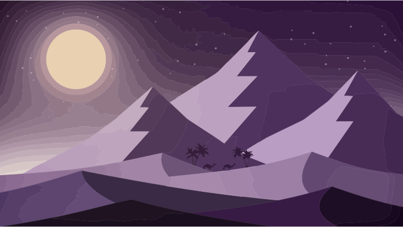 Digital Landscape Illustration 2