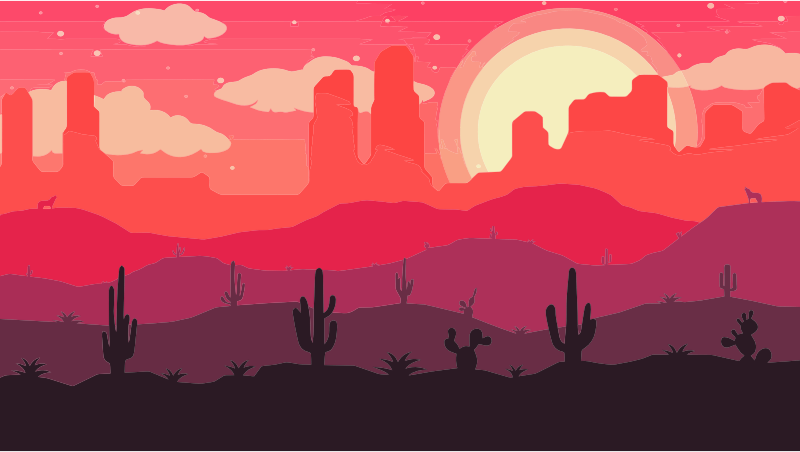 Digital Landscape Illustration 7