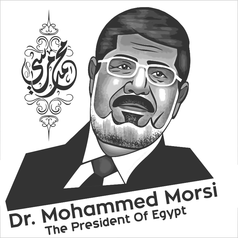 President Of Egypt, B&W