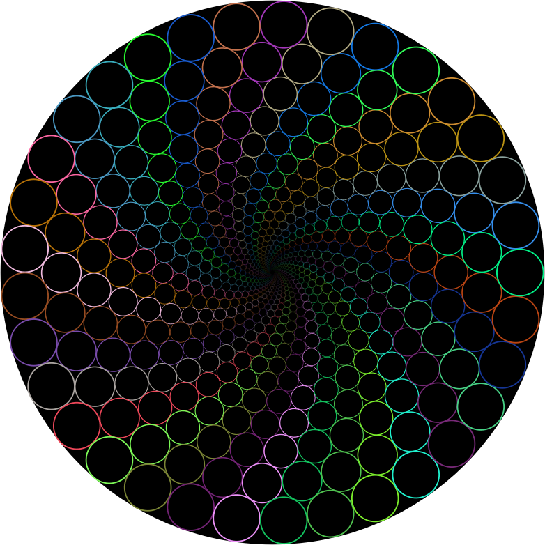 Circle Outlines Vortex Prismatic