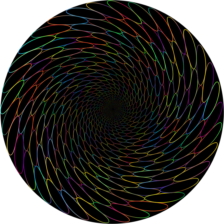 Chromatic Caustics Whirlpool