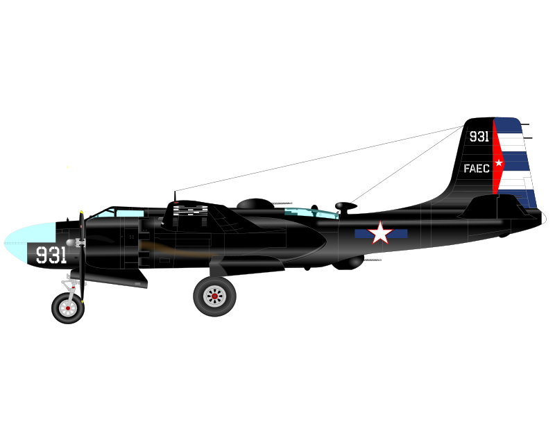 B-26 MARAUDER CUBA