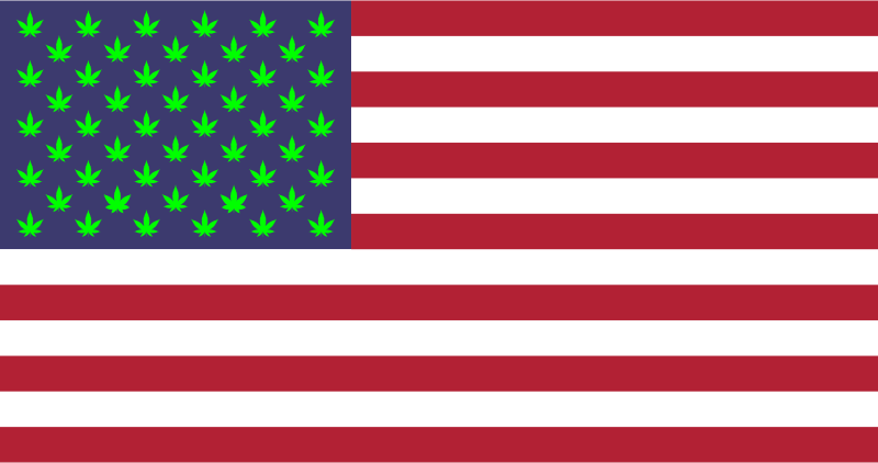 Marijuana US Flag 2