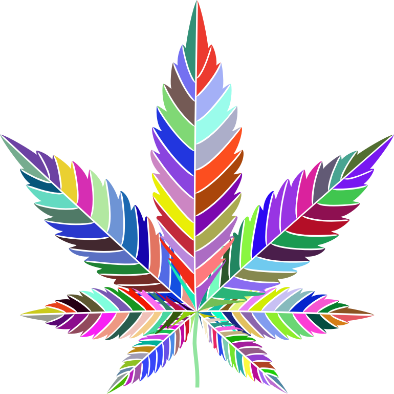 Marijuana Leaf Type II Prismatic