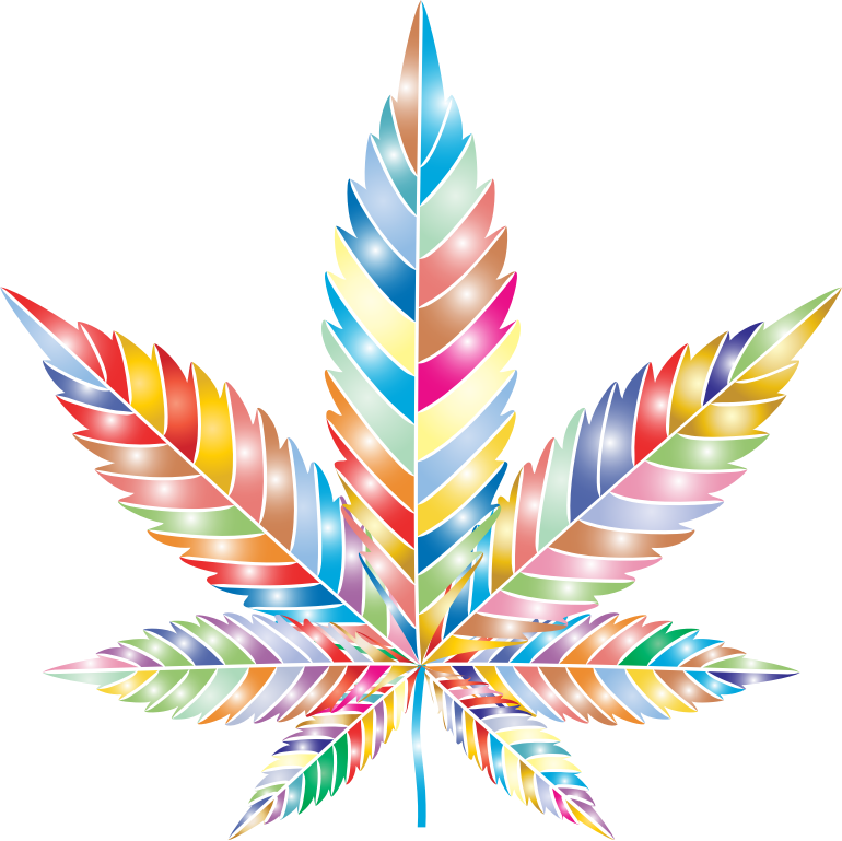 Marijuana Leaf Type II Prismatic 2