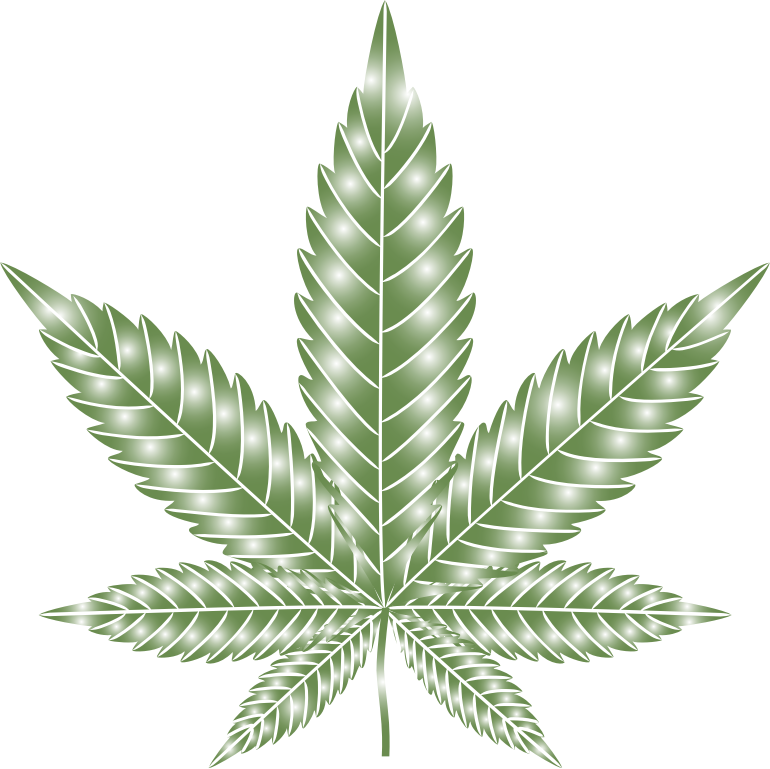 Marijuana Leaf Type II Prismatic 6