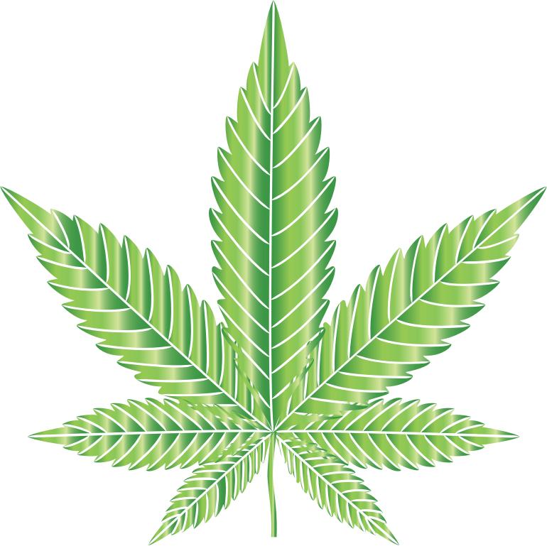 Marijuana Leaf Type II Prismatic 8