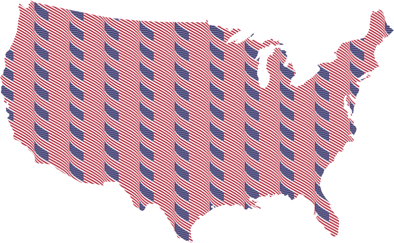 American Flag Pattern United States